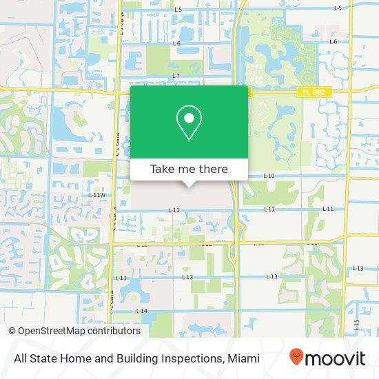 Mapa de All State Home and Building Inspections