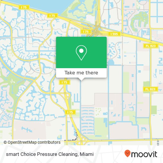 Mapa de smart Choice Pressure Cleaning