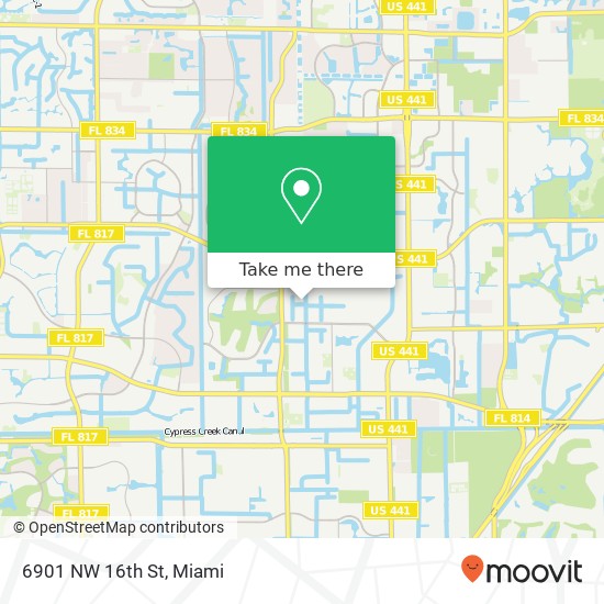 Mapa de 6901 NW 16th St