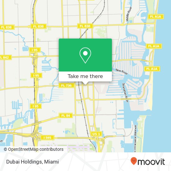 Dubai Holdings map