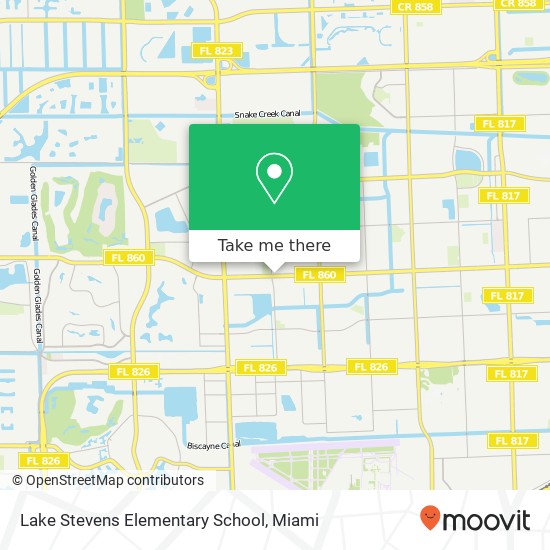 Lake Stevens Elementary School map