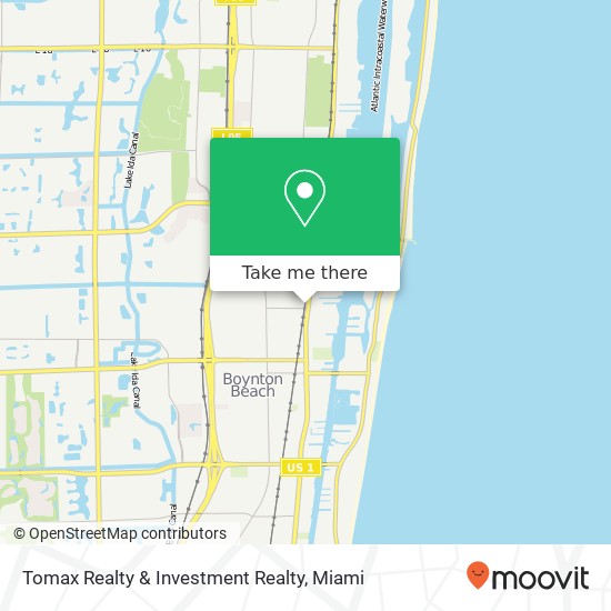 Mapa de Tomax Realty & Investment Realty