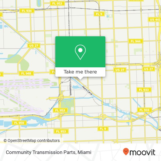 Mapa de Community Transmission Parts