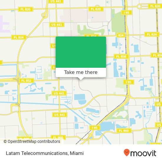 Latam Telecommunications map