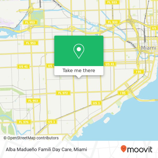 Alba Madueño Famili Day Care map