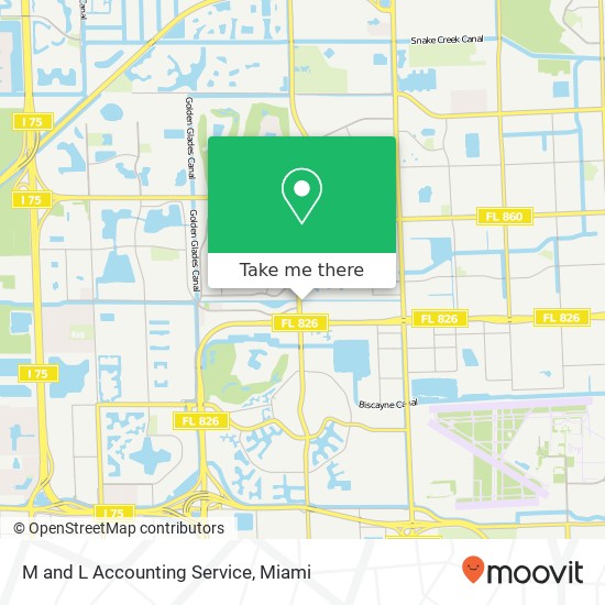 M and L Accounting Service map