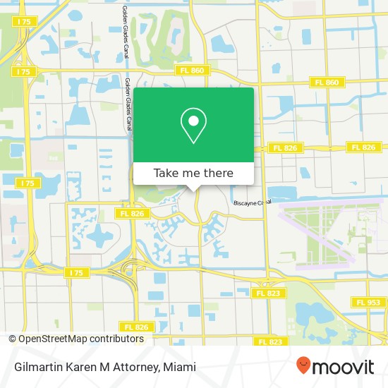 Gilmartin Karen M Attorney map