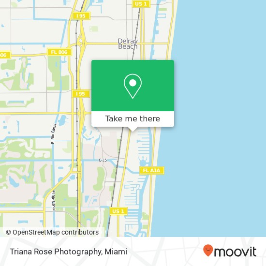 Triana Rose Photography map