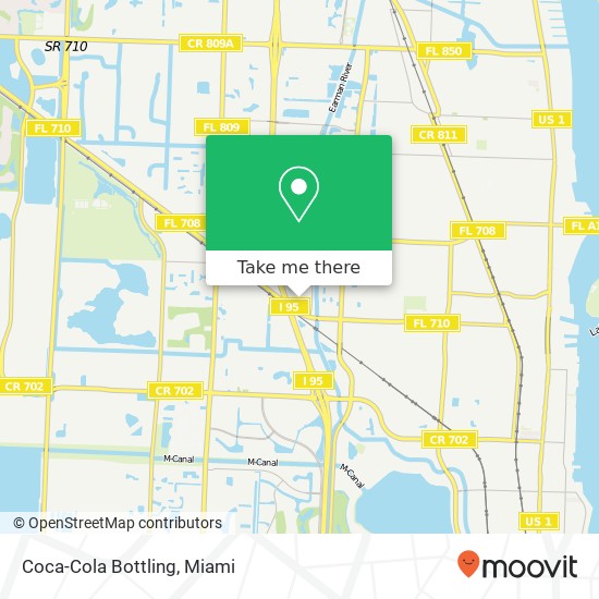 Coca-Cola Bottling map