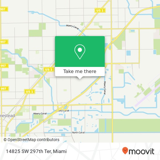 14825 SW 297th Ter map