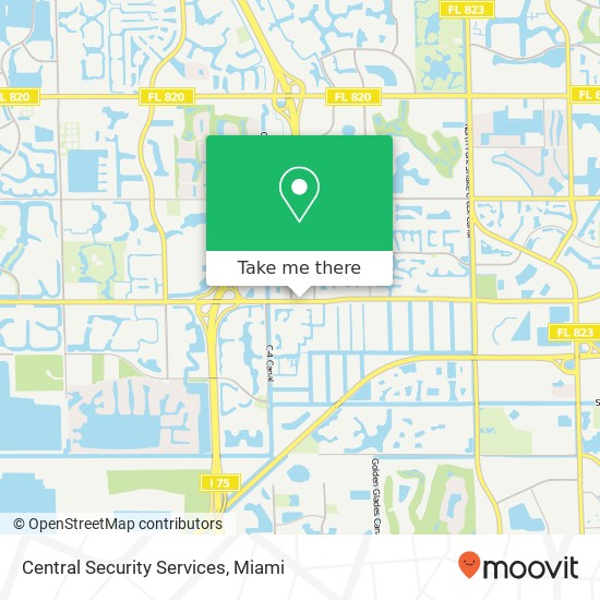 Central Security Services map