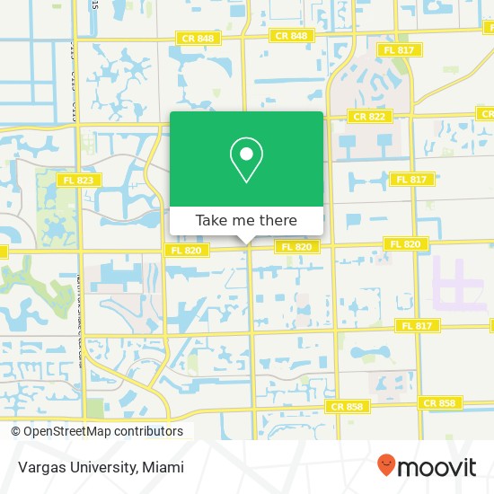 Vargas University map
