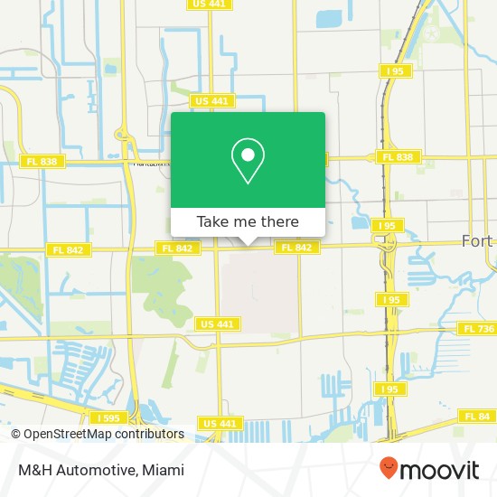 Mapa de M&H Automotive