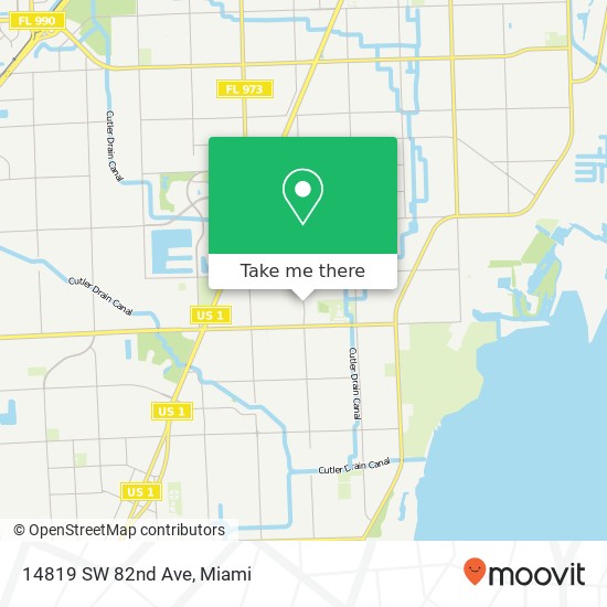 14819 SW 82nd Ave map