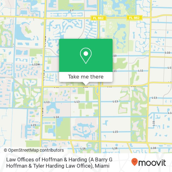 Mapa de Law Offices of Hoffman & Harding (A Barry G Hoffman & Tyler Harding Law Office)