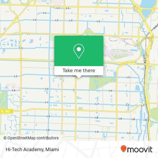 Mapa de Hi-Tech Academy