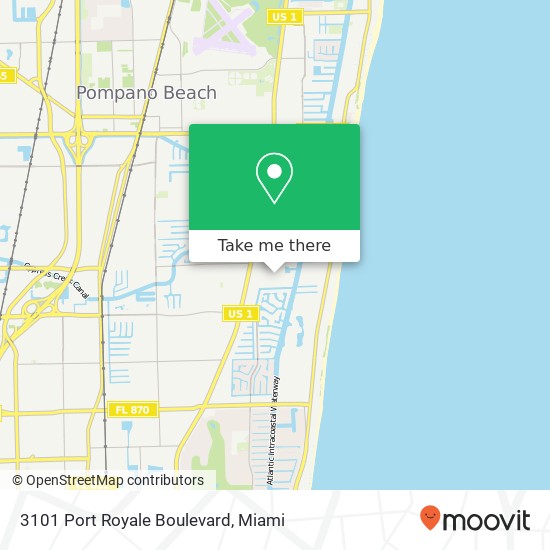 3101 Port Royale Boulevard map