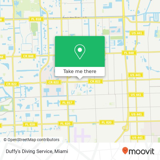 Mapa de Duffy's Diving Service