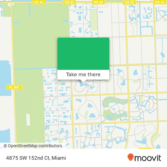 4875 SW 152nd Ct map