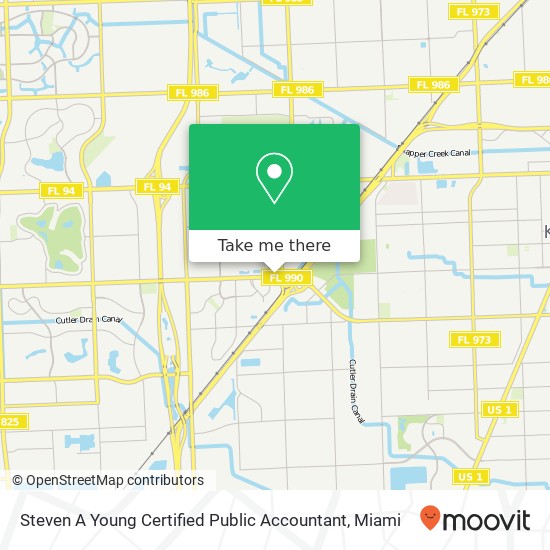 Mapa de Steven A Young Certified Public Accountant