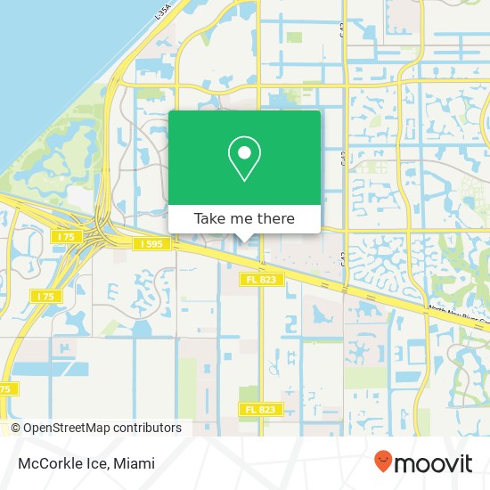 McCorkle Ice map