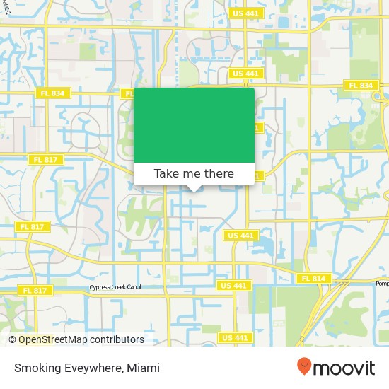 Smoking Eveywhere map