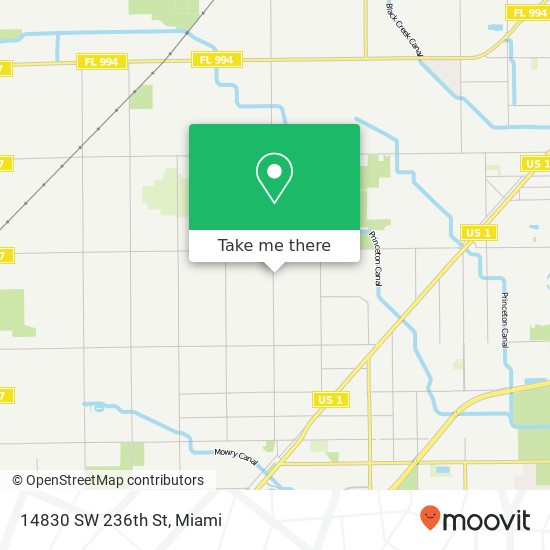 14830 SW 236th St map