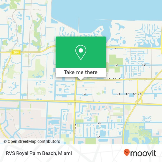 Mapa de RVS Royal Palm Beach
