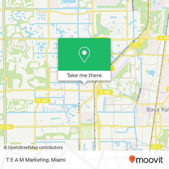 T E A M Marketing map