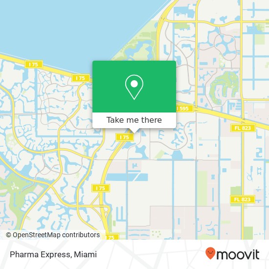 Pharma Express map