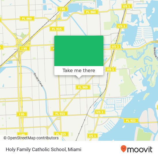 Mapa de Holy Family Catholic School