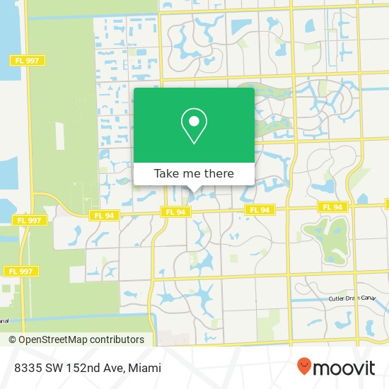 8335 SW 152nd Ave map