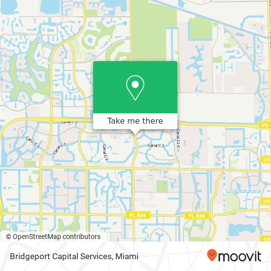 Bridgeport Capital Services map