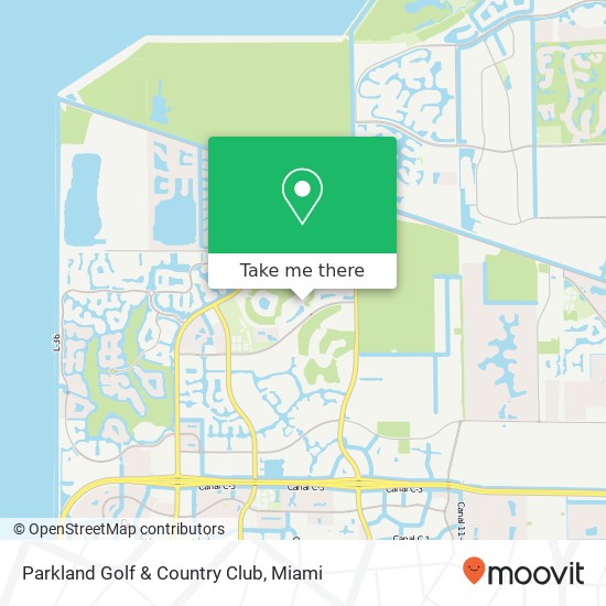 Mapa de Parkland Golf & Country Club