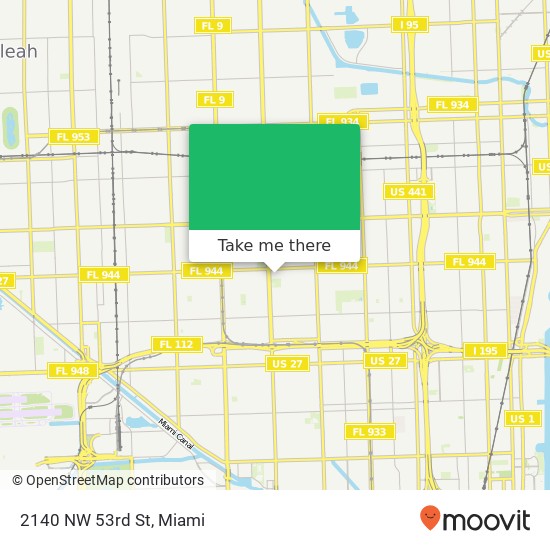 2140 NW 53rd St map