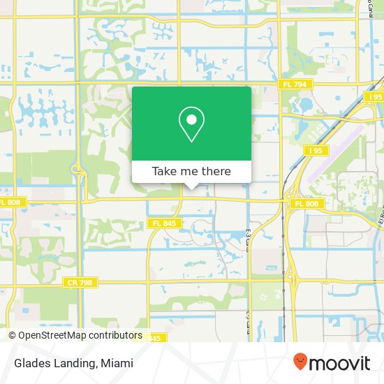 Mapa de Glades Landing