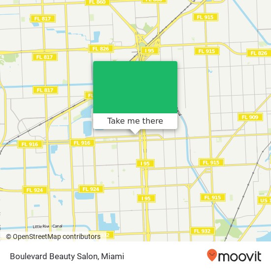 Boulevard Beauty Salon map