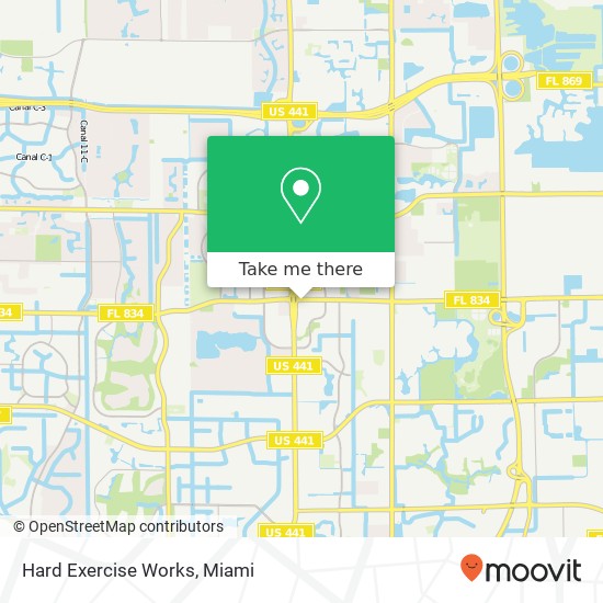 Hard Exercise Works map