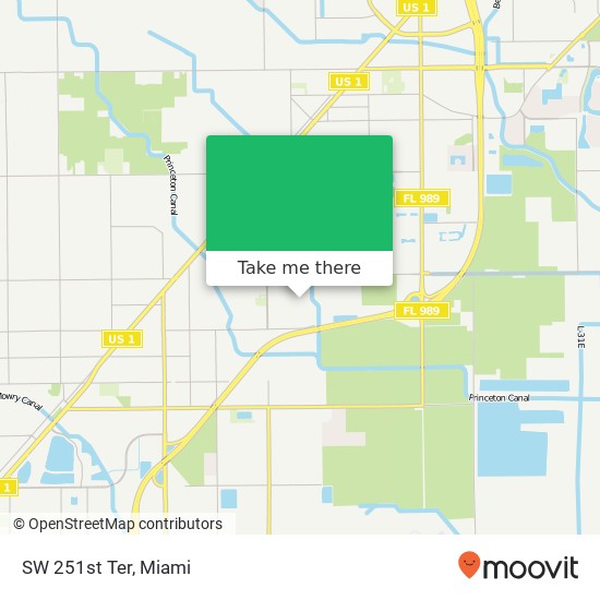 SW 251st Ter map