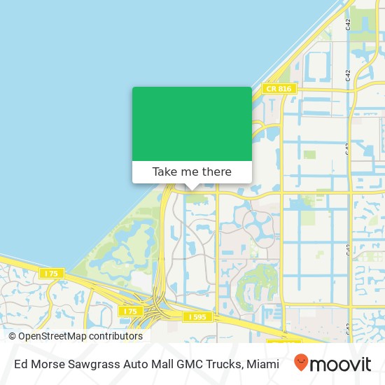 Mapa de Ed Morse Sawgrass Auto Mall GMC Trucks