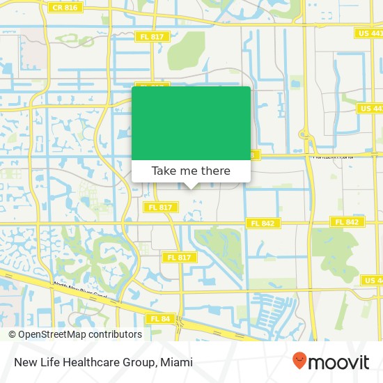 New Life Healthcare Group map