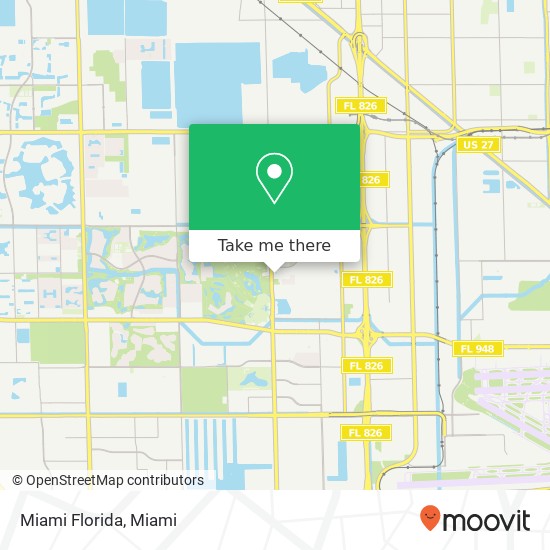 Mapa de Miami Florida