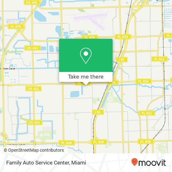 Mapa de Family Auto Service Center