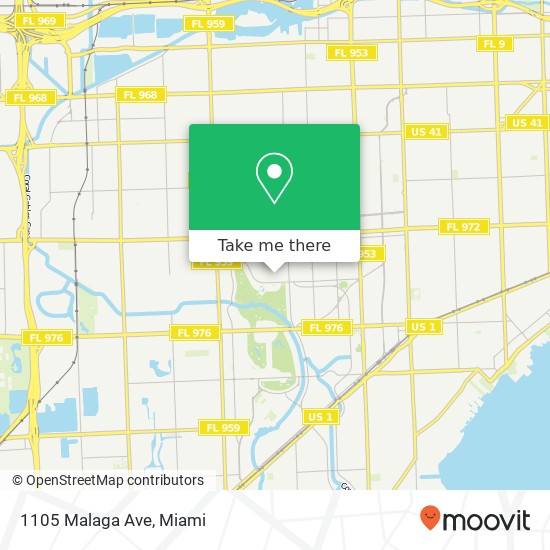 1105 Malaga Ave map