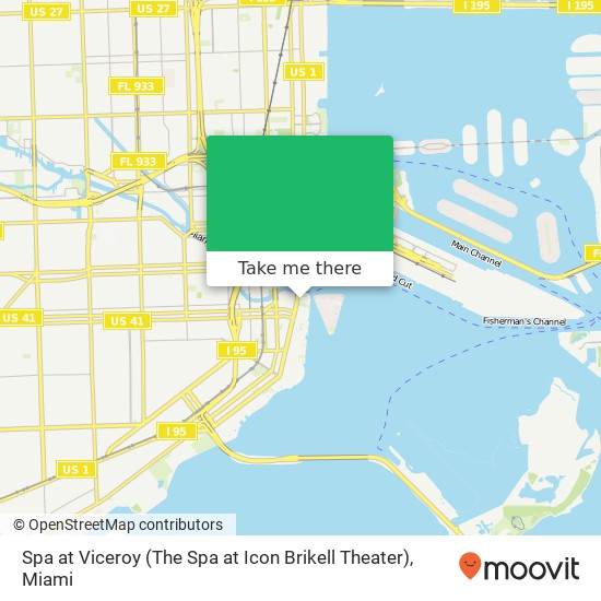 Spa at Viceroy (The Spa at Icon Brikell Theater) map