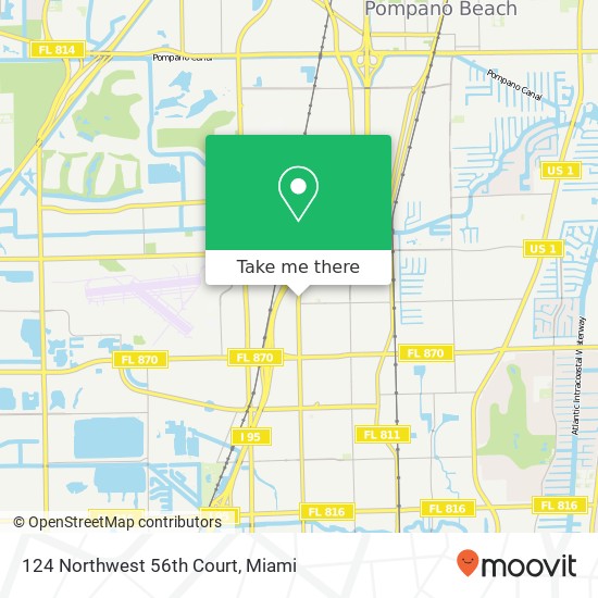 124 Northwest 56th Court map