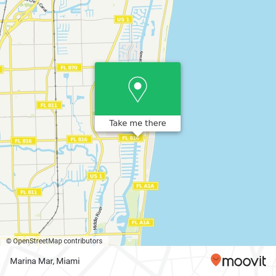 Marina Mar map