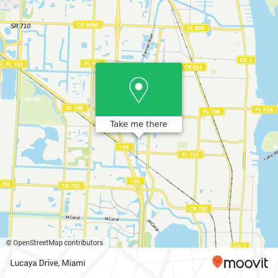 Lucaya Drive map