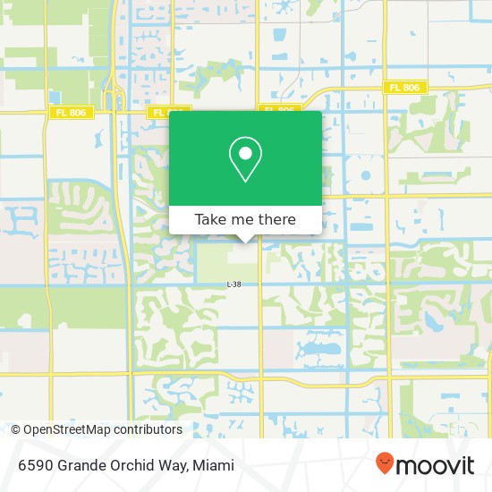 6590 Grande Orchid Way map