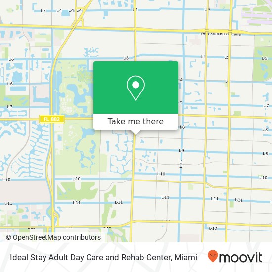 Mapa de Ideal Stay Adult Day Care and Rehab Center